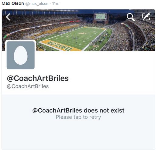 Is anyone surprised about this? RE: Baylor Briles10