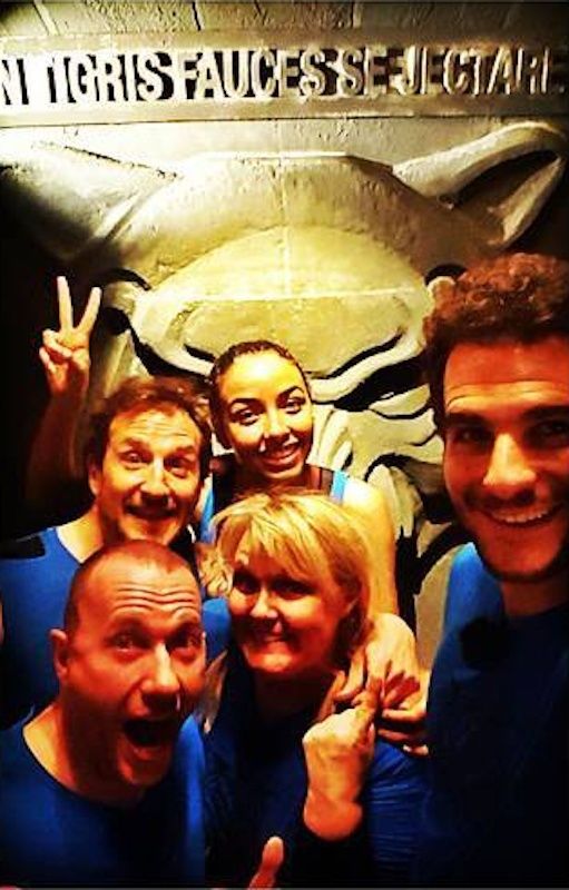 Photos des tournages de Fort Boyard 2016 (production + candidats) - Page 18 Fb110