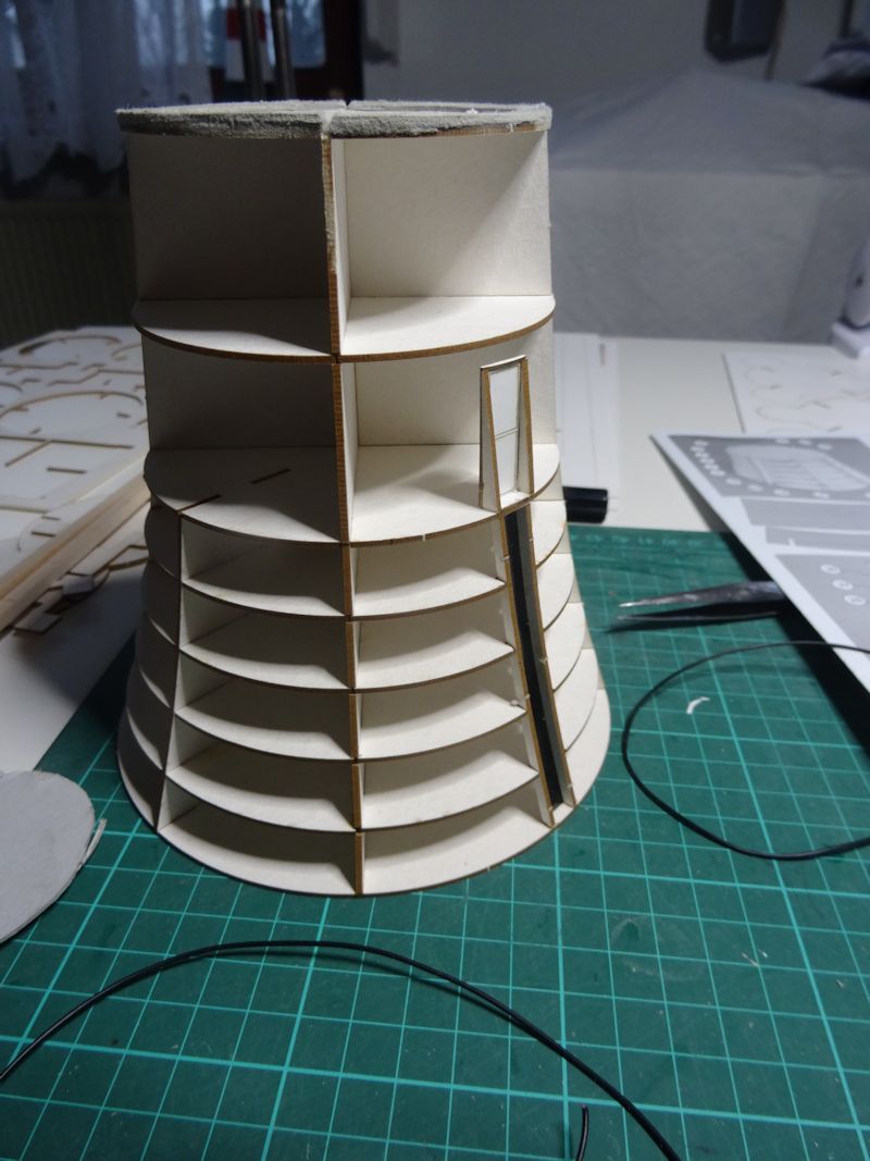 Kurti's Leuchtturm Roter Sand, Maßstab 1:72 Rs711