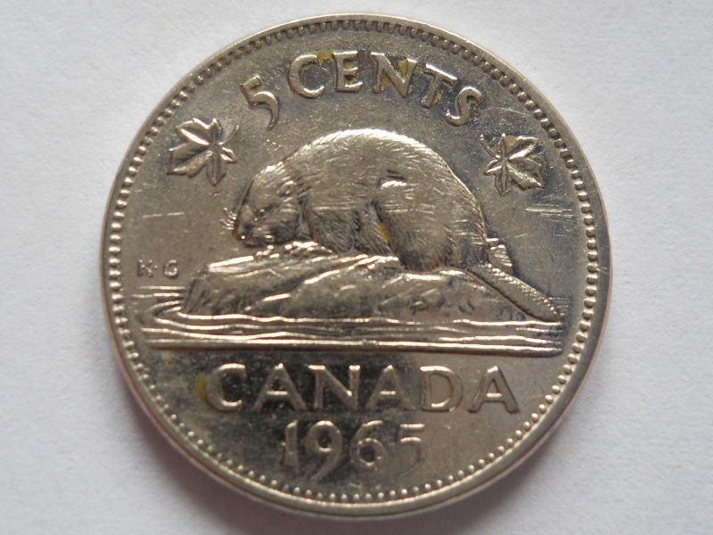 1965 - Coin Détérioré, Lignes d'eau Allongées & Dos du Castor & Dbl. 5 (DDD Beaver & Water Lines) 1965_011