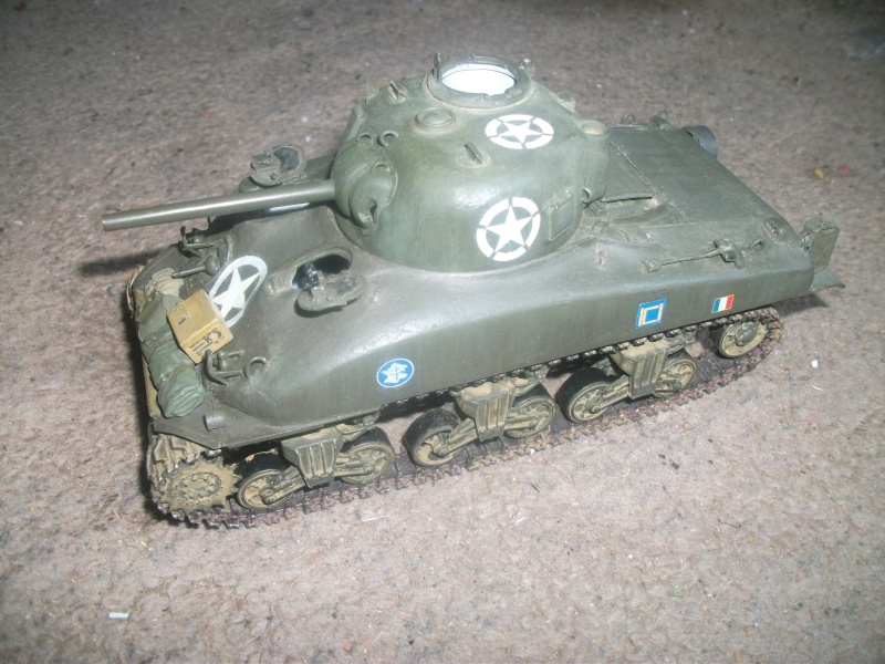 Sherman M4A1 1/35 changement d' affectation 00115