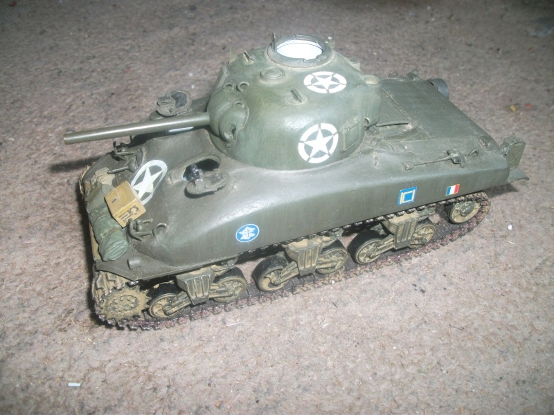 Sherman M4A1 1/35 changement d' affectation  00115