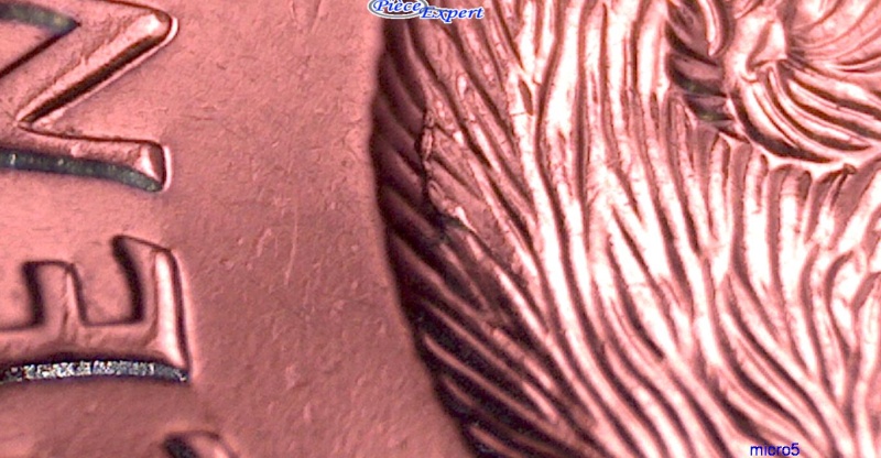 2008 - Éclat de Coin sur le Dos du Castor (Die Chip) Cpe_i112