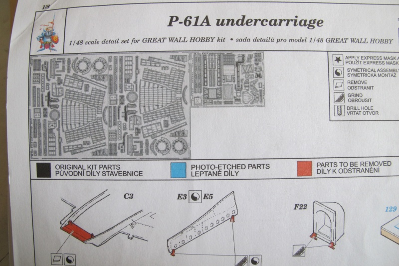  P-61A "Black Widow"  1/48 - [Hobby Boss] - Terminé -  et [Great Wall Hobby] - En cours - Page 21 Img_2144