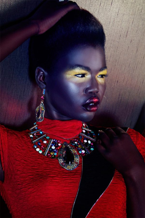 black opal and blouse and skirt cosmetics for a fierce look Tumblr11