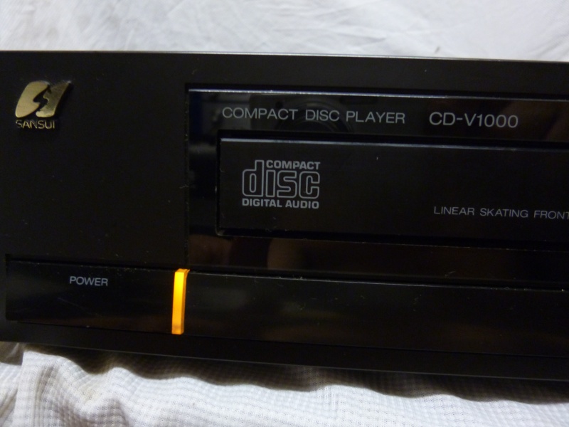 Sansui CD-V1000 Compact disc Player  (SOLD) P1020320