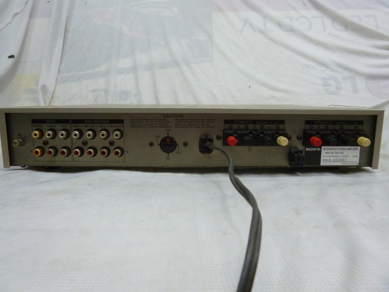 Sony TA-F45 Stereo Integrated Amplifier- SOLD Sony TA-F45 Stereo Integrated Amplifier- SOLD
