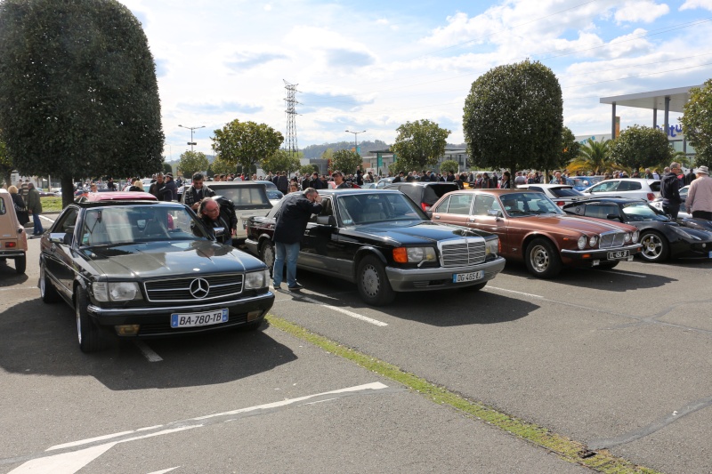 W126 présentes au rassemblement informel du premier dimanche de chaque mois à Pau-Lescar 2016-033