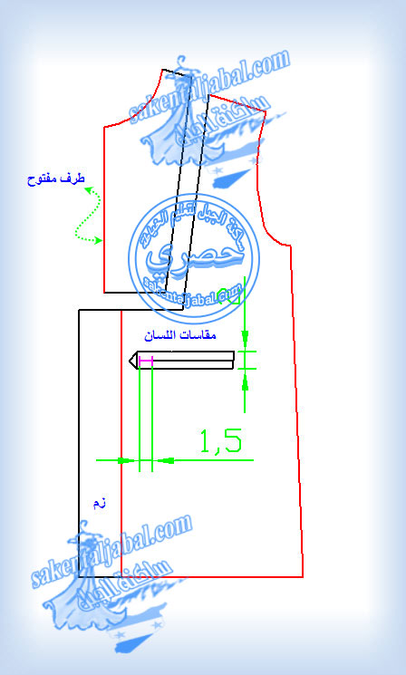 بلوز بناتي تشريح  315