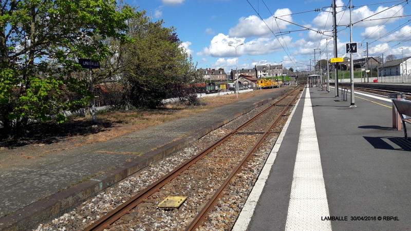 "tro breiz ferroviaire " Rennes/St Brieuc/Dol/Rennes (2-  LAMBALLE) 20160227