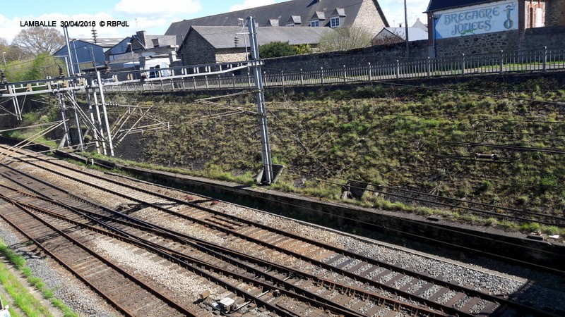 "tro breiz ferroviaire " Rennes/St Brieuc/Dol/Rennes (2-  LAMBALLE) 20160247