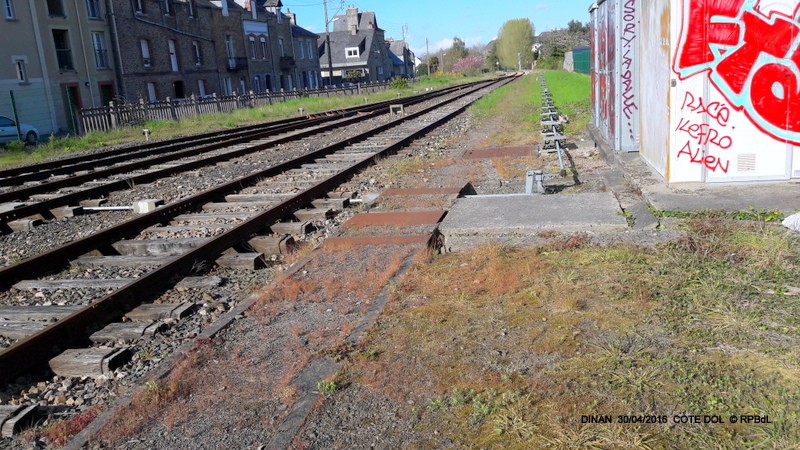 "tro breiz ferroviaire " Rennes/St Brieuc/Lamballe/Dol/Rennes (4- Dinan) 20160326