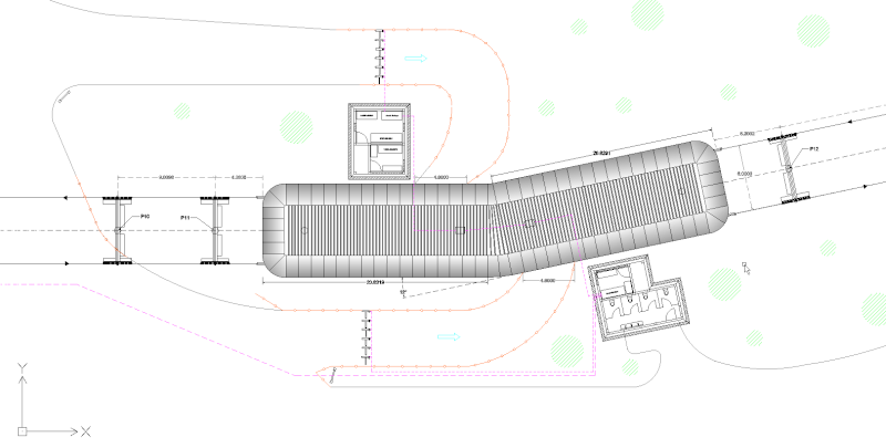 Dessins techniques, Plans 2D remontées mécaniques 2d_210