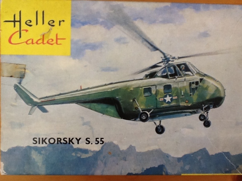 SIKORSKY S55 1/100ème Réf L028 Helle368