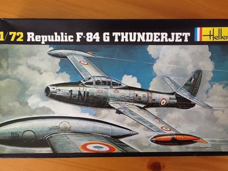REPUBLIC F 84 G THUNDERJET 1/72ème Réf 278 Heller99
