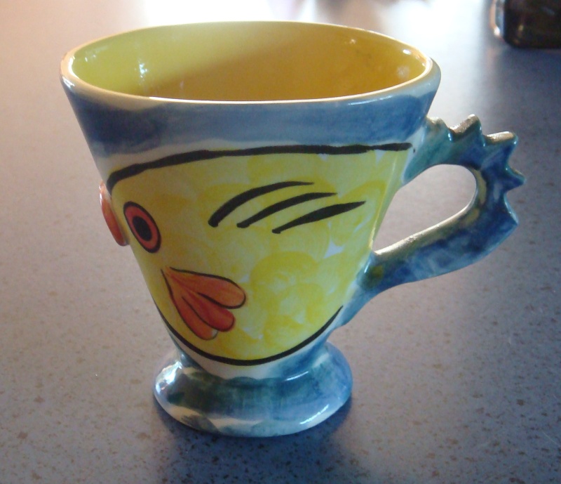 Veneto Ceramics of Kapiti ~ Fish mug by Audrey Dsc00711
