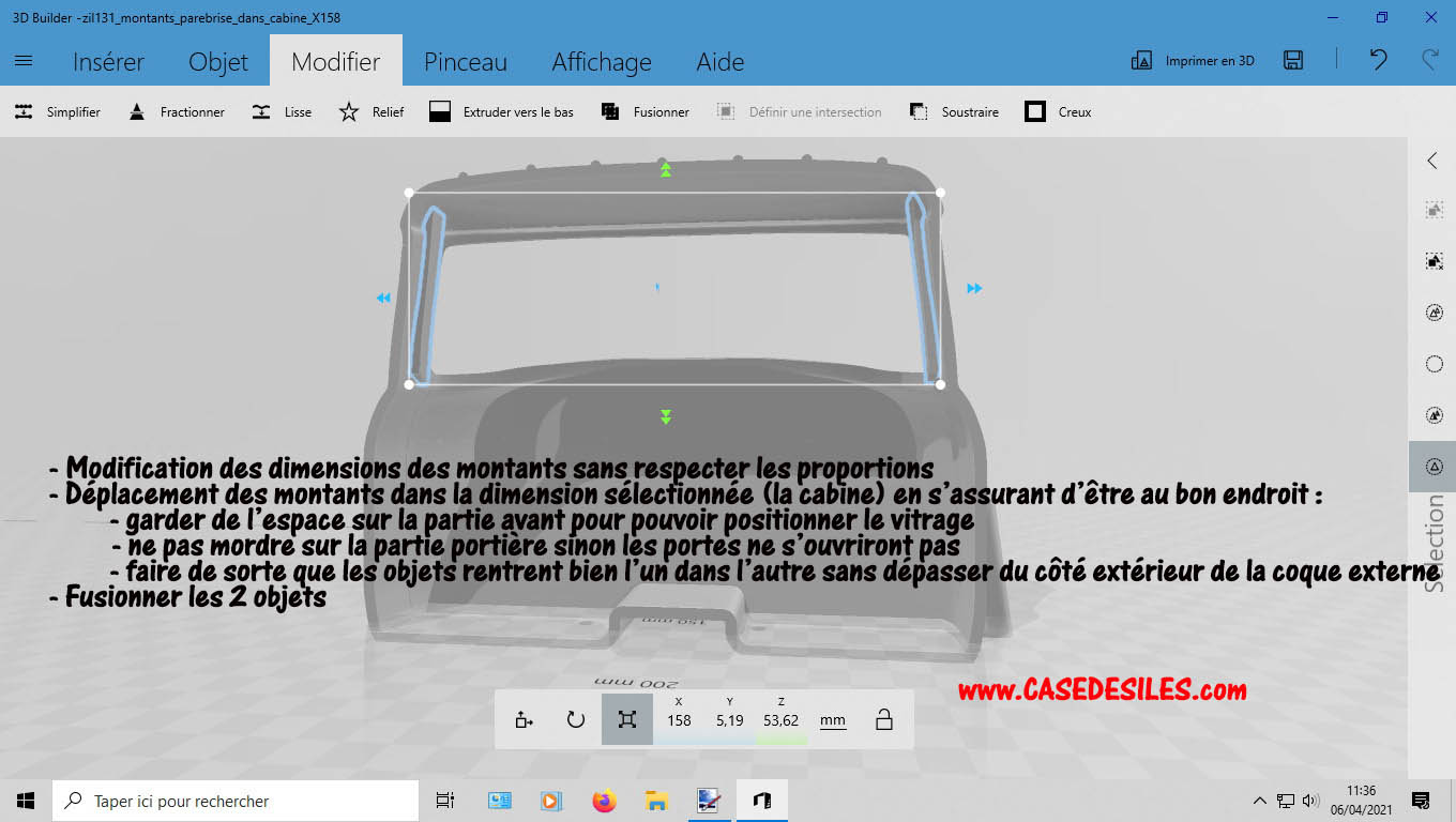 Camion Zil 131 6x6 impression 3D avec balancier totalement fait maison - Page 2 2-mise11