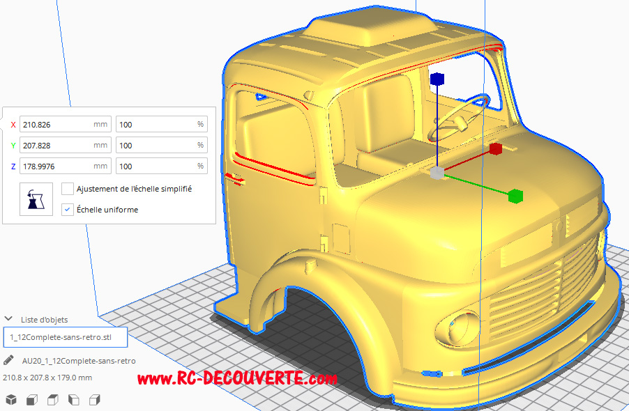 Camion Mercedes 1113 vieux taco d'Afrique sur base Cross RC GC4 - Page 3 Cabine14