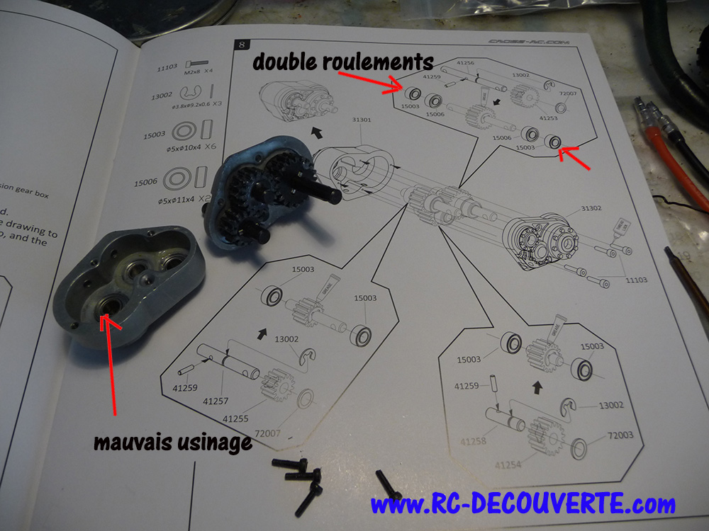 Cross RC HC6 Camion Militaire M35 6x6 : présentation, montage et modifications - Page 2 Camio226