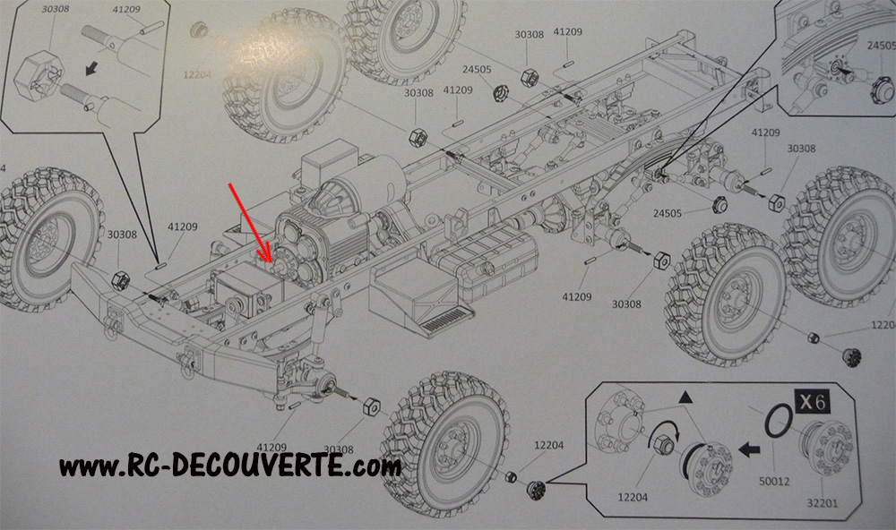 Cross RC HC6 Camion Militaire M35 6x6 : présentation, montage et modifications - Page 2 Camio228