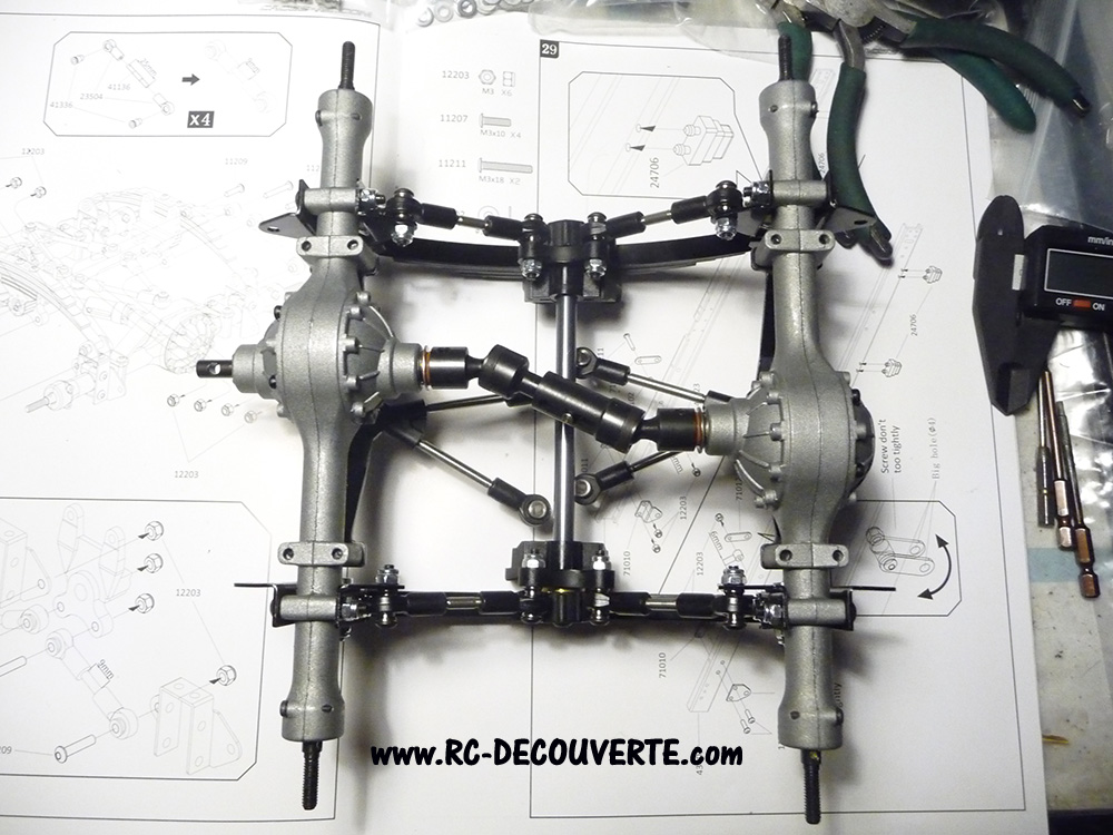 Cross RC HC6 Camion Militaire M35 6x6 : présentation, montage et modifications - Page 2 Camio241