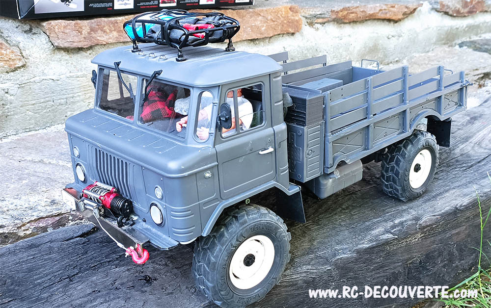 Cross RC GC4 camion militaire Gaz 66 4x4 Camio269