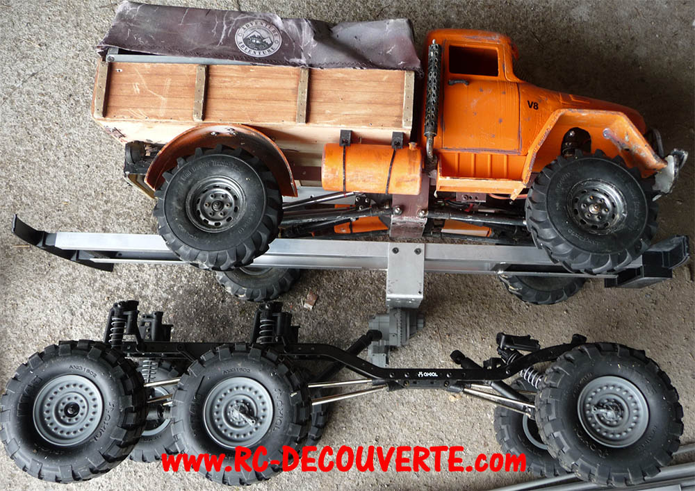Camion Zil 131 6x6 impression 3D avec balancier totalement fait maison - Page 6 Camion71