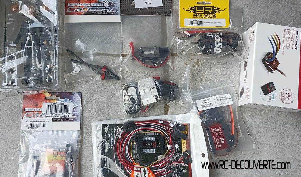 Cross RC HC6 Camion Militaire M35 6x6 : présentation, montage et modifications Cross-85