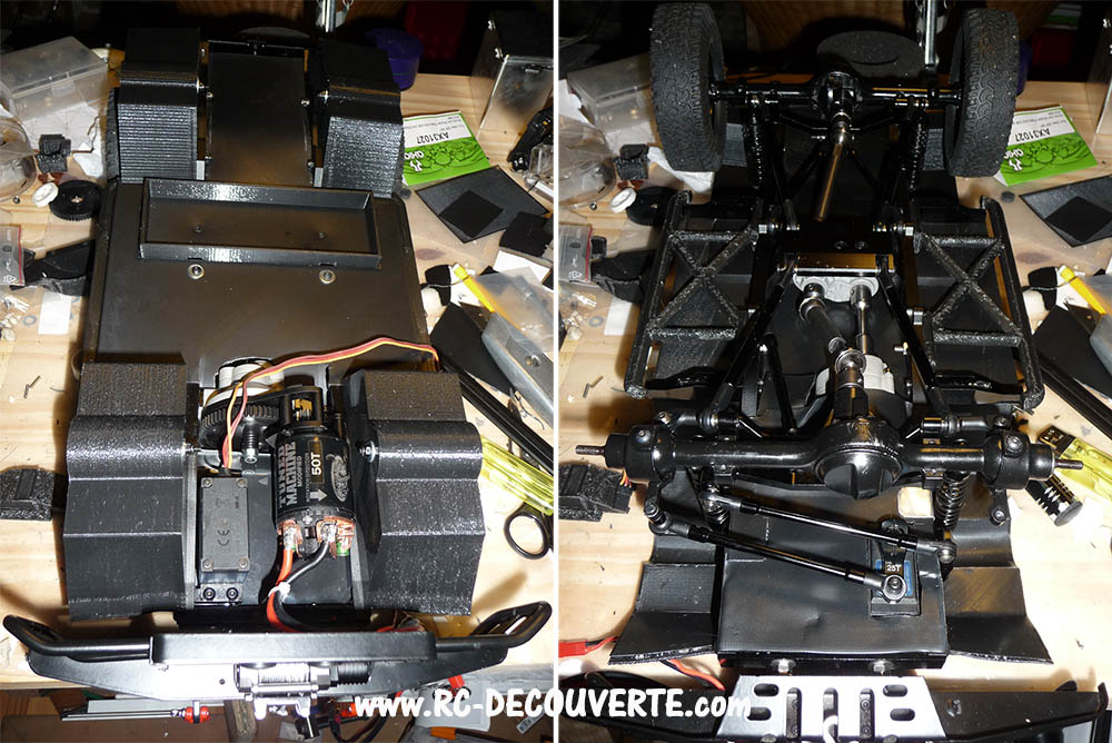 Chassis Boom Racing & Team Raffee D90 D110 VS RC4WD Gelande 2 Garde-16