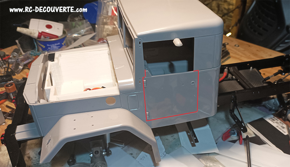 Cross RC HC6 Camion Militaire M35 6x6 : présentation, montage et modifications - Page 4 Hc6-de10