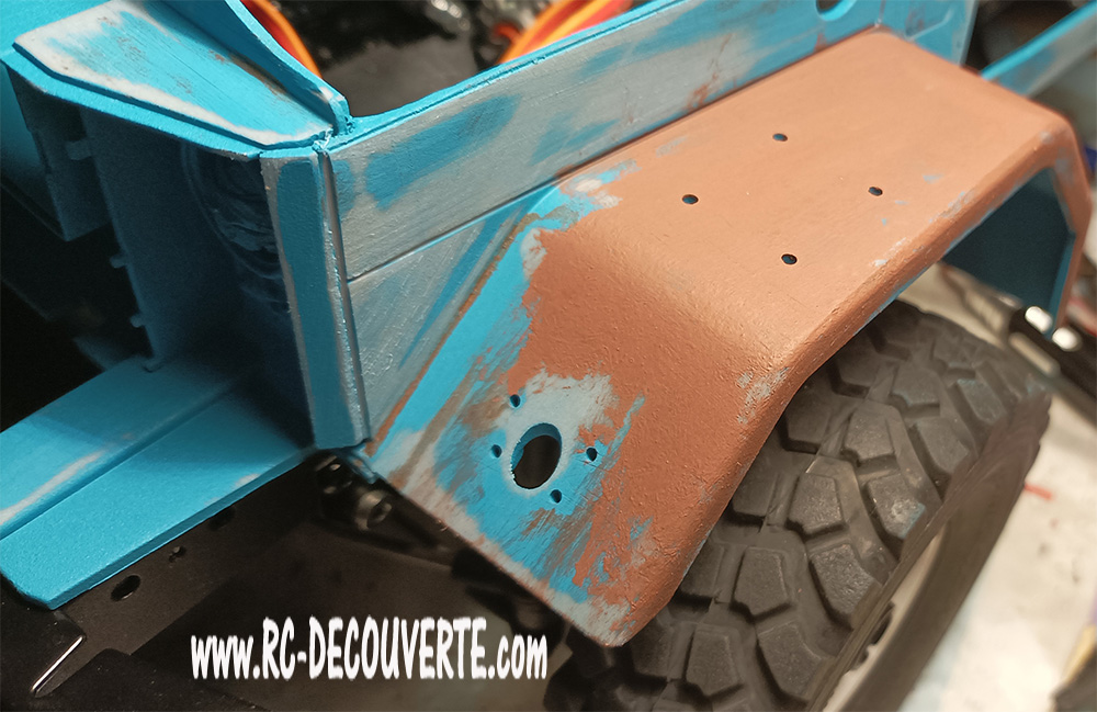 Cross RC HC6 Camion Militaire M35 6x6 : présentation, montage et modifications - Page 8 Hc6-pe33
