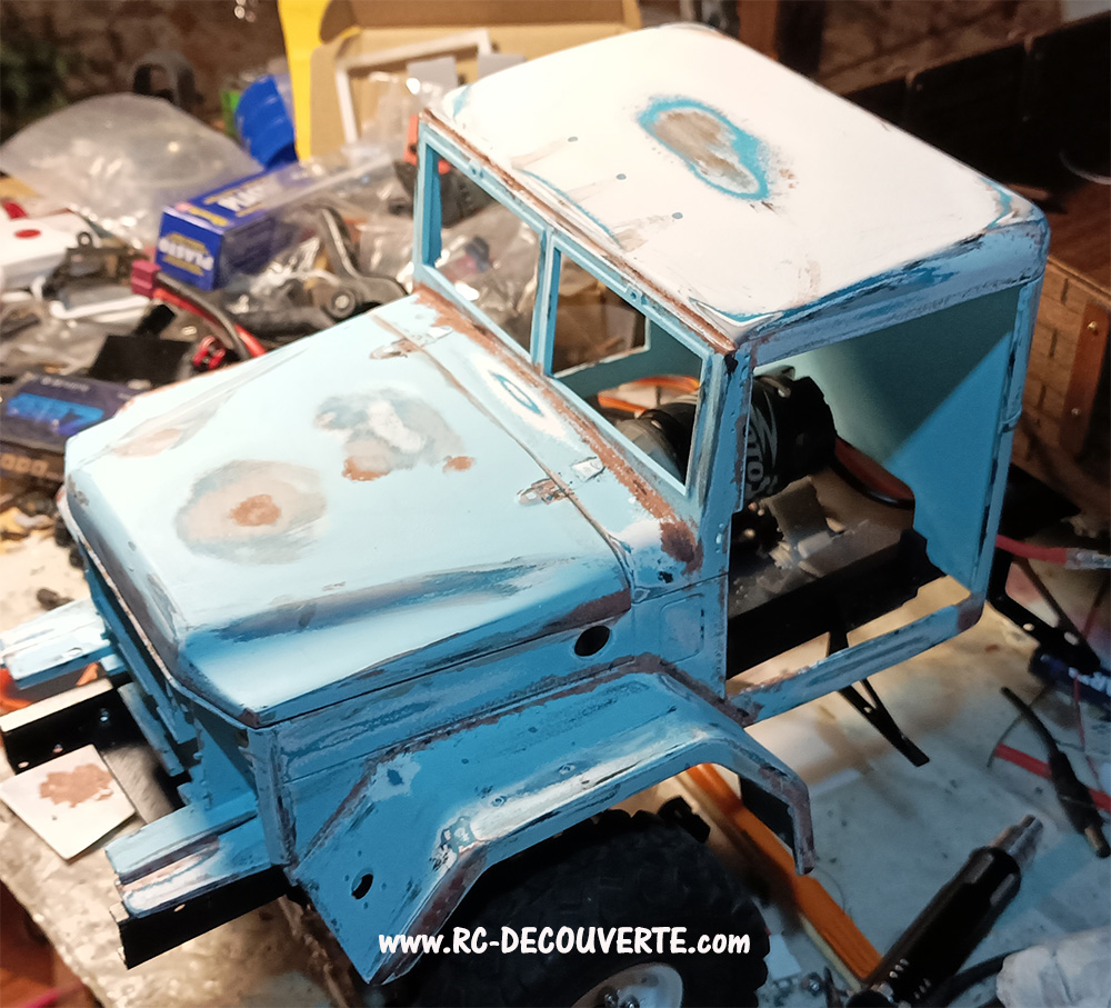 Cross RC HC6 Camion Militaire M35 6x6 : présentation, montage et modifications - Page 10 Hc6-pe69