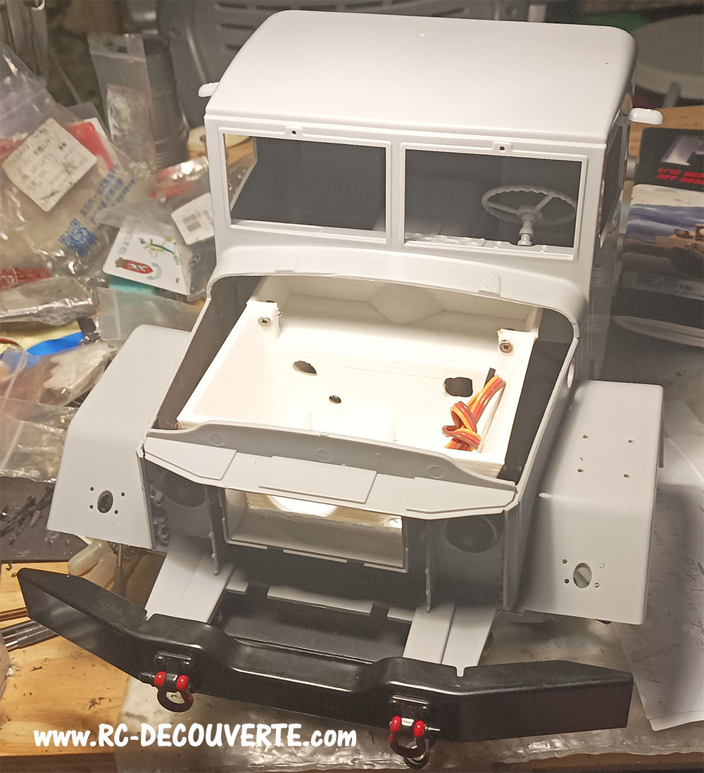 Cross RC HC6 Camion Militaire M35 6x6 : présentation, montage et modifications - Page 4 Hc6-re10