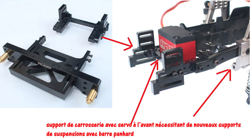 Toyota LC80 HDJ80 sur chassis Scx10 Lc80-s11