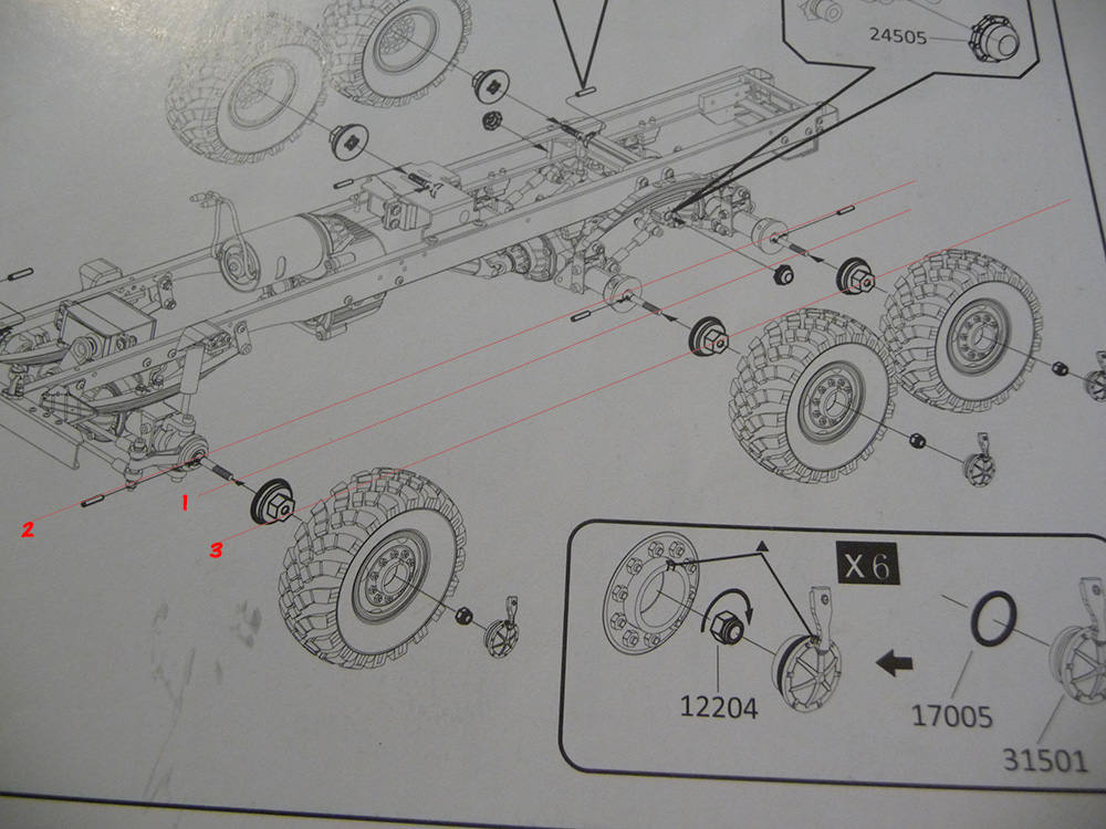 Montage camion 6x6 rc4wd Beast 2  - Page 2 Mesure14