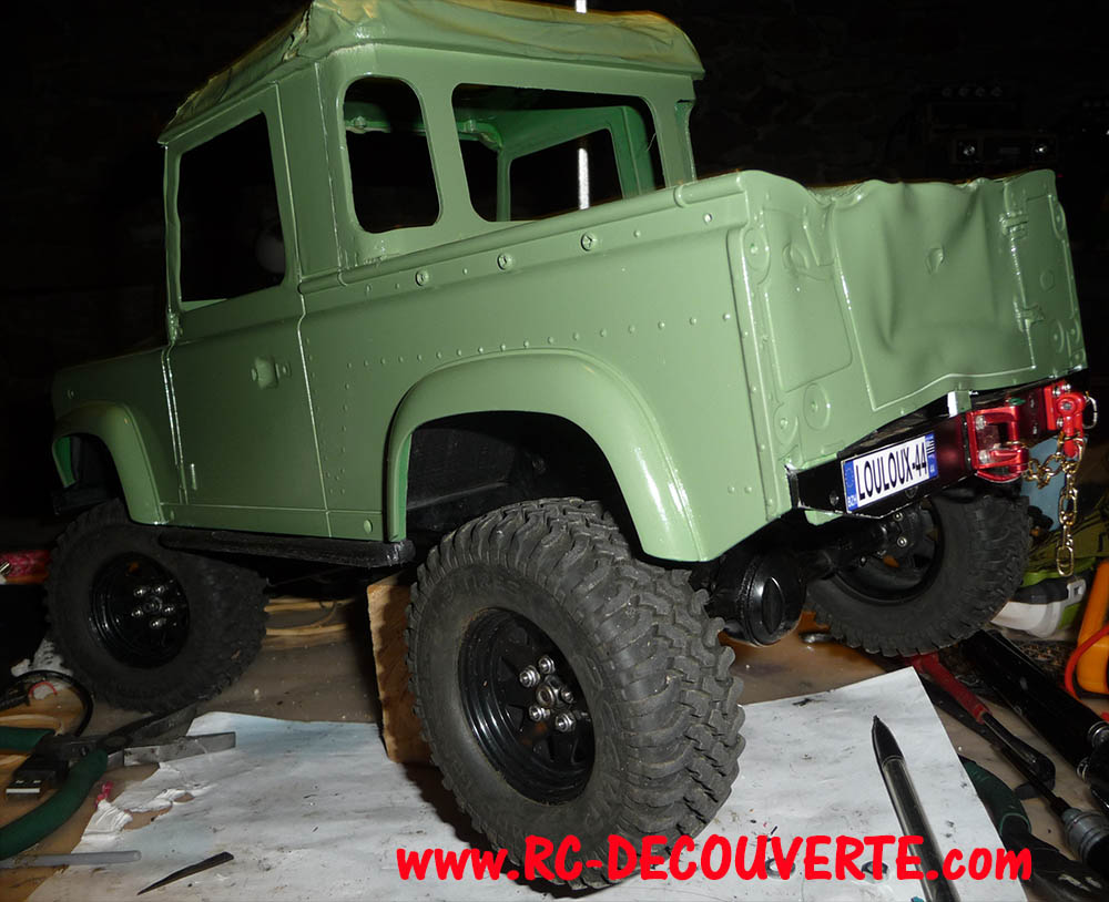 Fabrication Land Rover Pickup Defender D90 pour Léo - Page 3 Pickup32