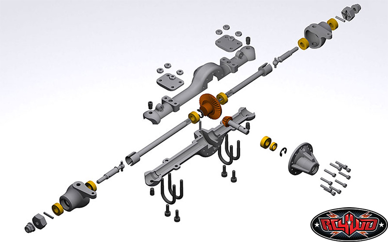 Recherche axe cvd clone pour pont yota tf2 gelande pas cher Pont-y10