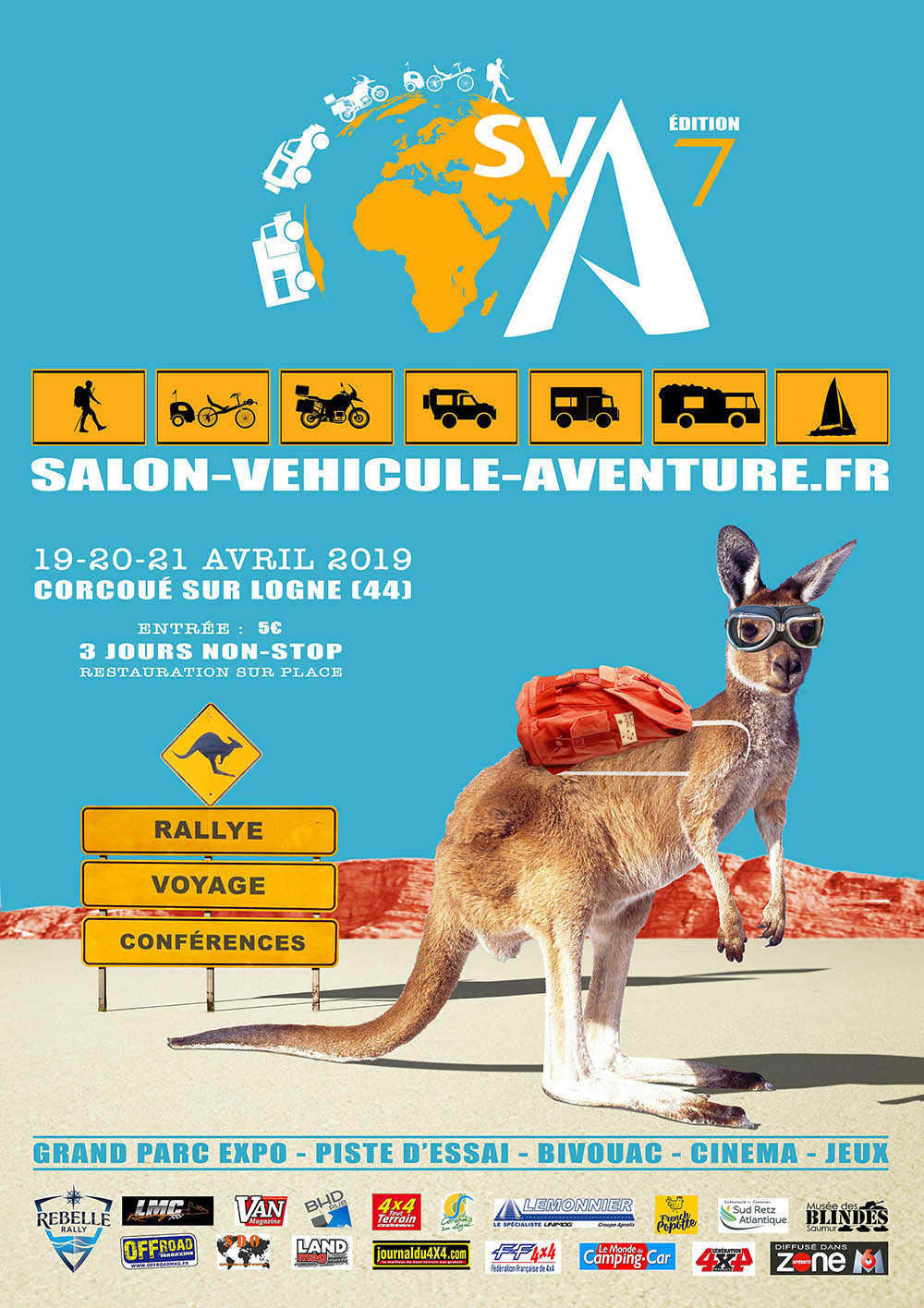 Salon du Véhicule d'Aventure SVA 2019 : 19 au 21 avril Corcoué sur Logne (44) Sva20111