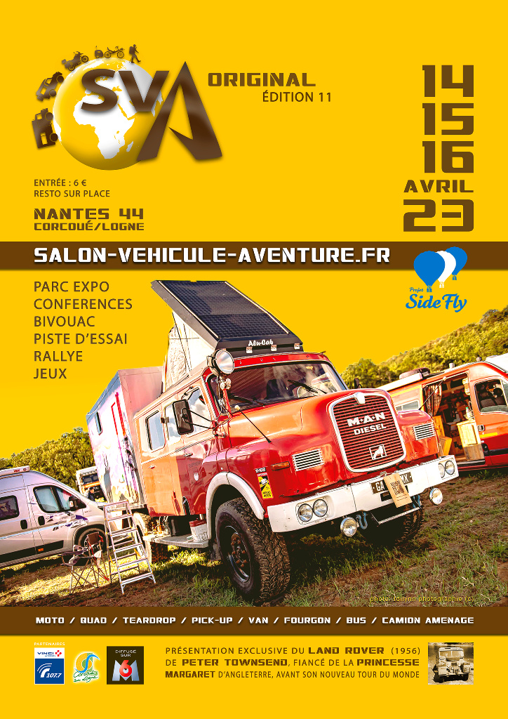 Rc Découverte au Salon du Véhicule d'Aventure SVA 2023 - Corcoué sur Logne (44) : du 14 au 16 avril Svao2011
