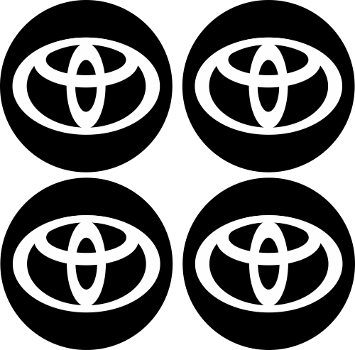 Logos et insignes pour stickers Toyota21