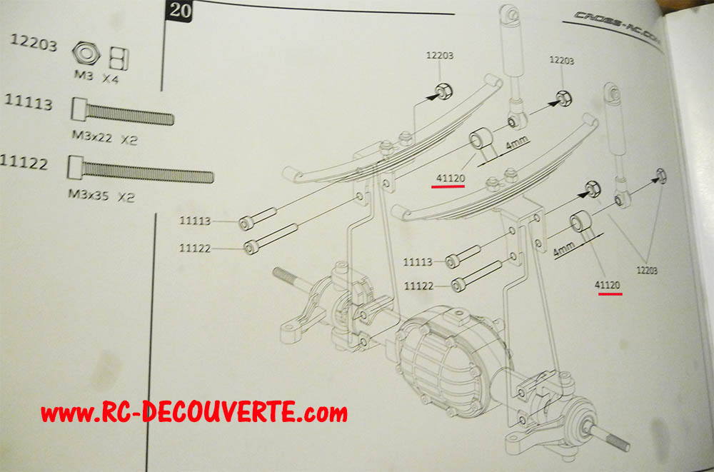 Camion Cross RC UC6 Ural 4320 6x6 de Louloux : Montage et Présentation - Page 4 Uc6-su16