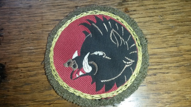 insigne militaire belge : 1er escadron du beoda 01410