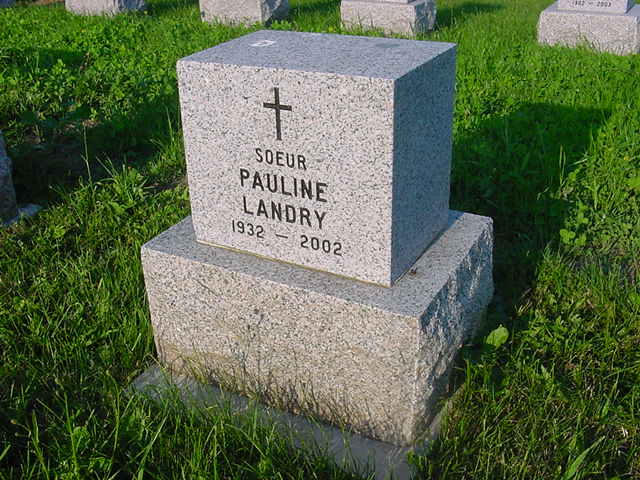 Landry, Soeur Pauline 1215