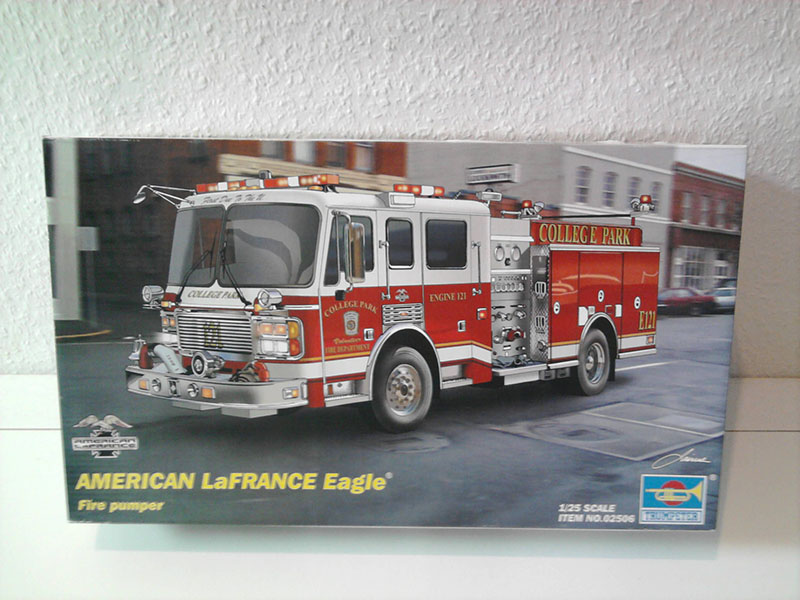 Trumpeter American LaFrance Eagle 1:25 01_10