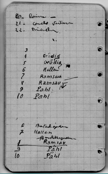 carnet de route j bégin 3 rmt 10 cie - Carnet de route de Jacques Bégin III/ RMT 10ème Cie - Page 3 Captur10