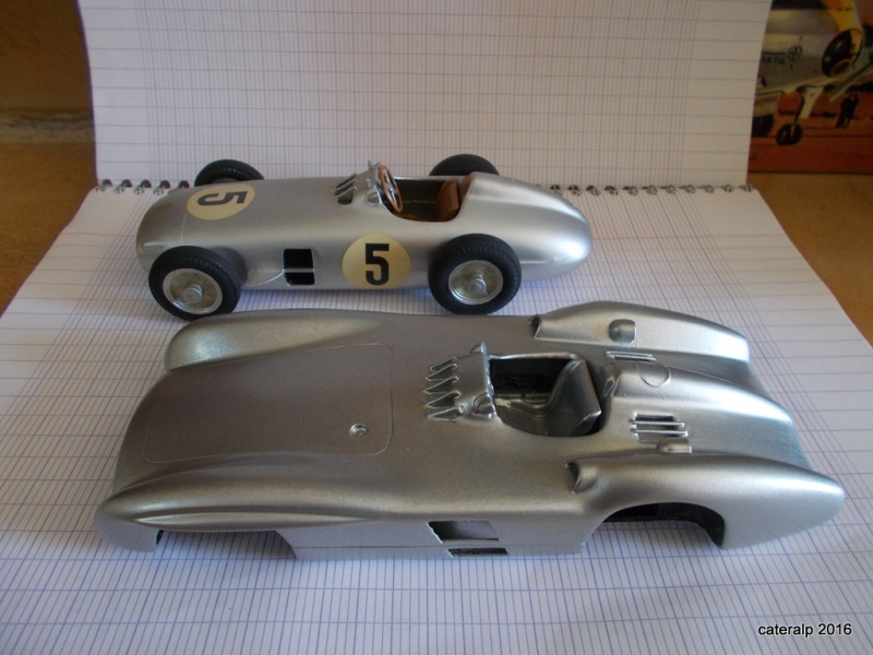 pièce unique Mercedes Fangio GP de Reims 1954 Merced25