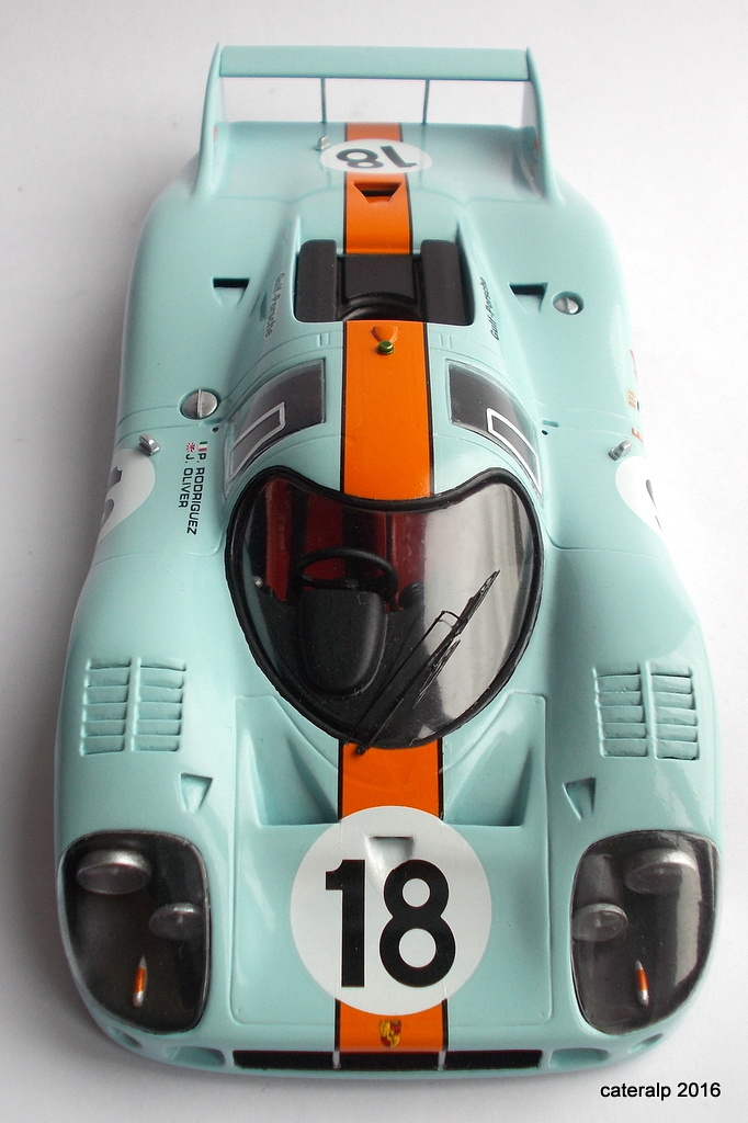 [FISHER MODEL KIT ] PORSCHE 917 LH aux 24 heures du Mans 1971 Porsch16