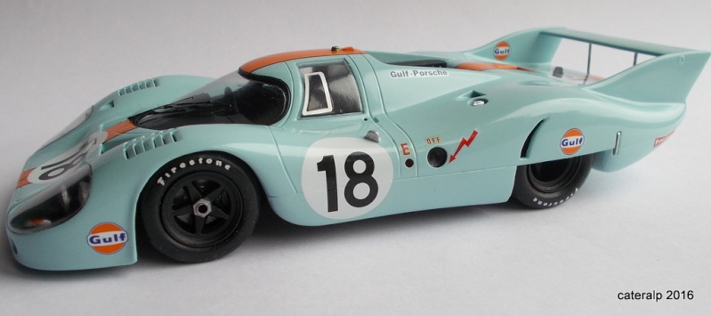 [FISHER MODEL KIT ] PORSCHE 917 LH aux 24 heures du Mans 1971 Porsch26