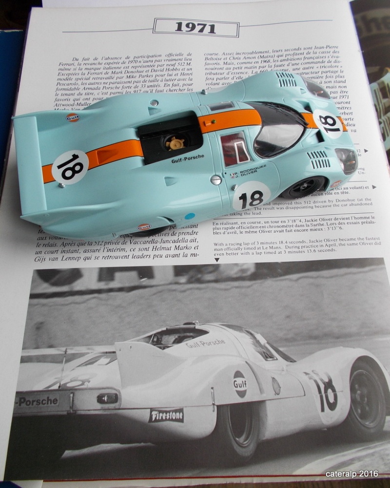 [FISHER MODEL KIT ] PORSCHE 917 LH aux 24 heures du Mans 1971 Porsch32