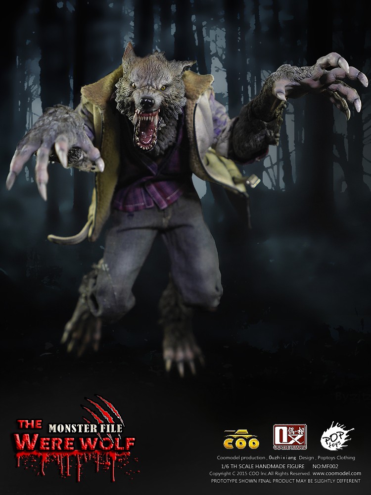 [Coo Model Toys] The Werewolf - Monster File NO. 02 00910